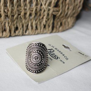 G.H.Bass Silver size 7 Ring